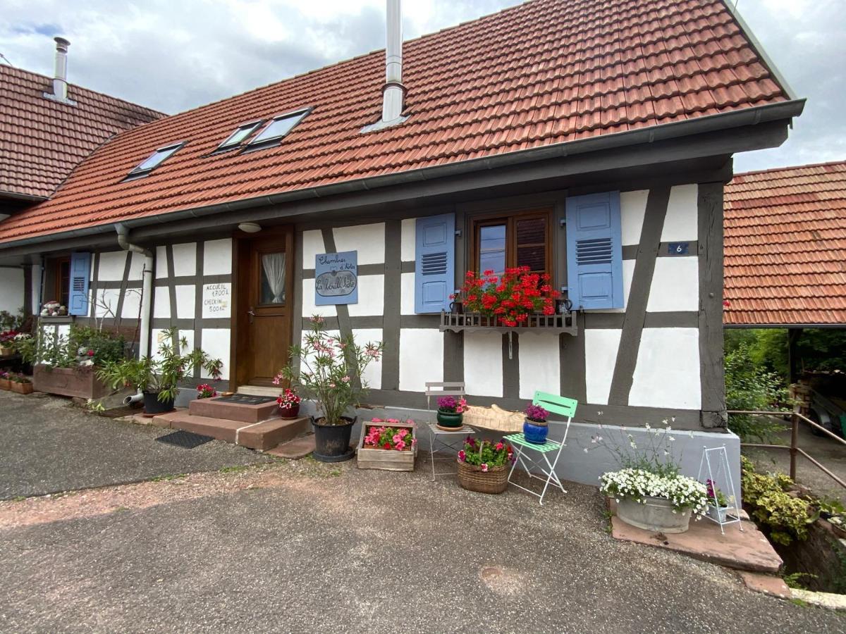 Chambres D'Hotes "La Bouill'Hote" Langensoultzbach Exterior foto